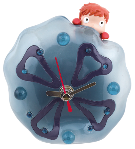 崖の上のポニョ ポニョのクラゲ置時計